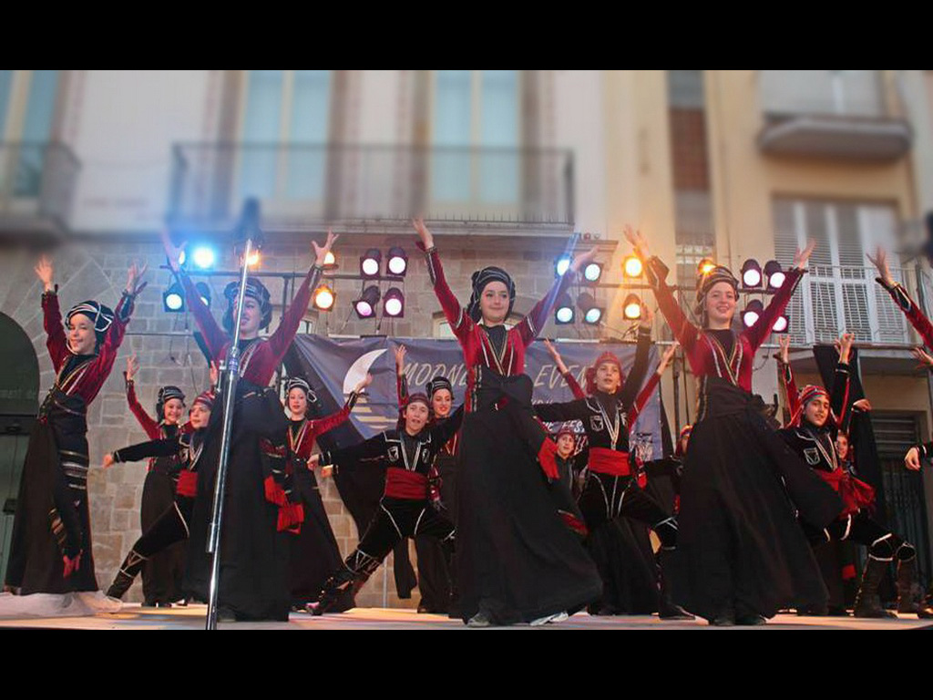 georgian dancers